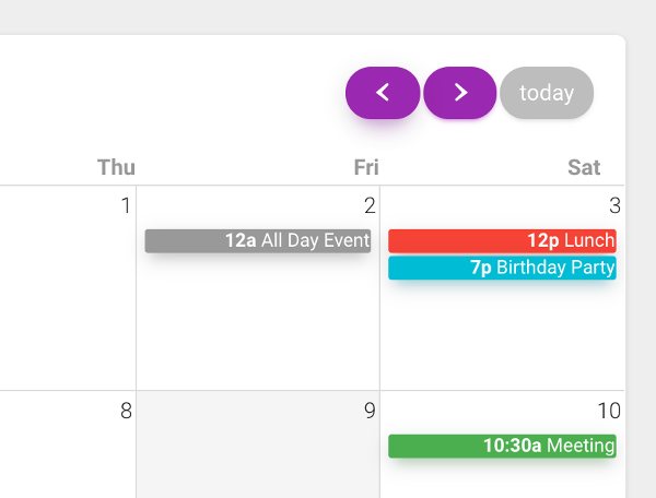 Theme - Docs v3 | FullCalendar