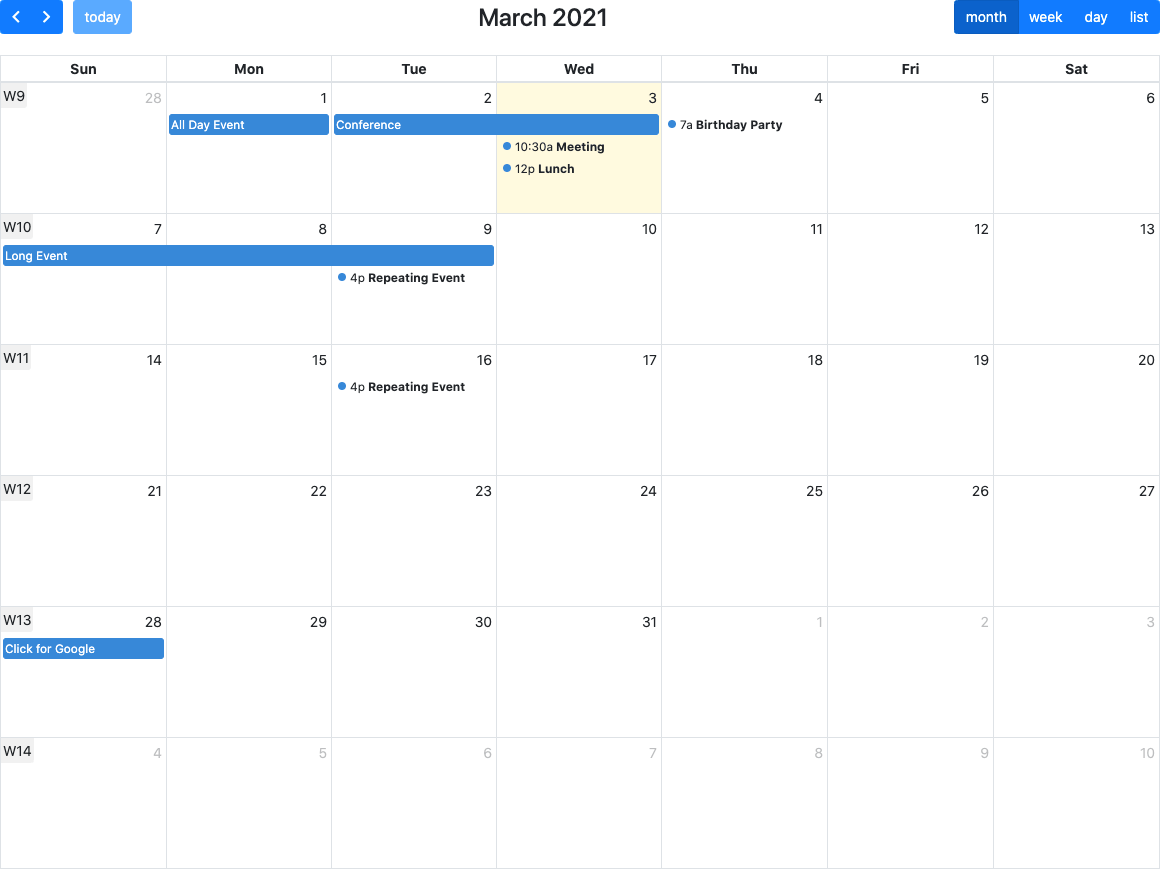 FullCalendar Logo
